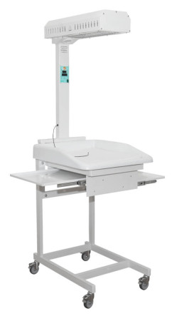 Стол для санитарной обработки новорожденных ДЗМО АИСТ-1 (изделие из крашенной стали)